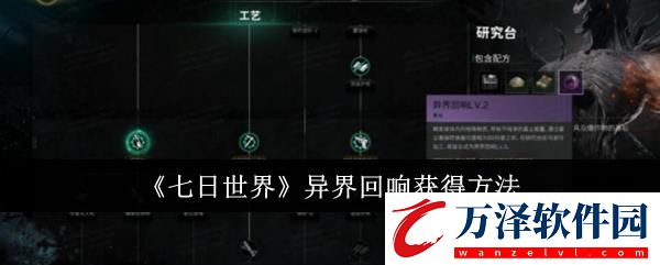 七日世界異界回響獲得方法