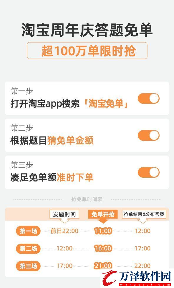 淘寶免單百分百必中技巧