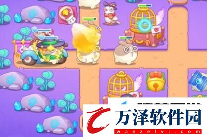 保衛(wèi)蘿卜4阿波與魔法寶藏第57關(guān)攻略介紹