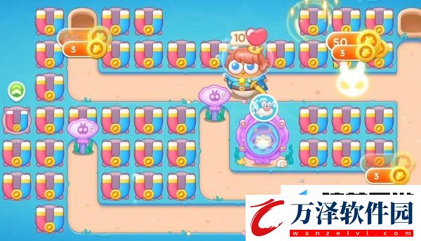 保衛(wèi)蘿卜4嗨釣度假島第8關(guān)攻略介紹