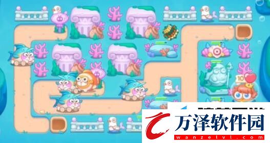 保衛(wèi)蘿卜4嗨釣度假島第18關(guān)攻略介紹