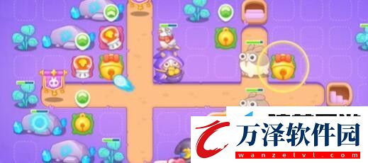 保衛(wèi)蘿卜4阿波與魔法寶藏第57關(guān)攻略介紹