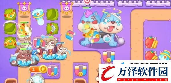 保衛(wèi)蘿卜4阿波與魔法寶藏第60關(guān)攻略介紹