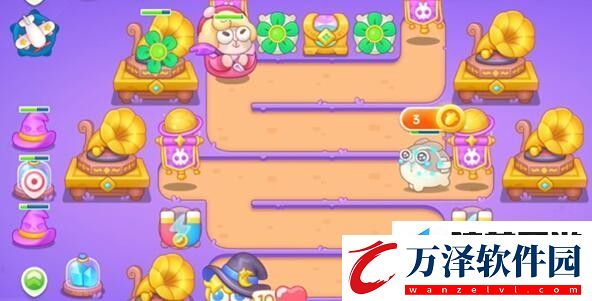 保衛(wèi)蘿卜4阿波與魔法寶藏第59關攻略介紹