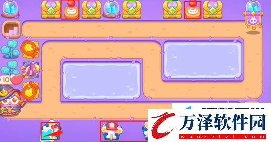 保衛(wèi)蘿卜4阿波與魔法寶藏第10關通關攻略介紹