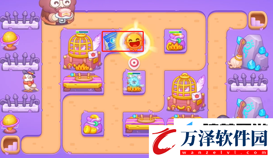 保衛(wèi)蘿卜4阿波與魔法寶藏第5關(guān)通關(guān)技巧介紹