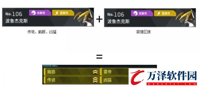 幻獸帕魯雷帝波魯杰克斯怎么配