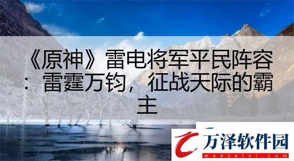 原神雷電將軍平民陣容