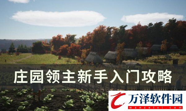 莊園領主新手入門攻略
