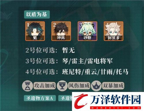 原神魈陣容怎么搭配